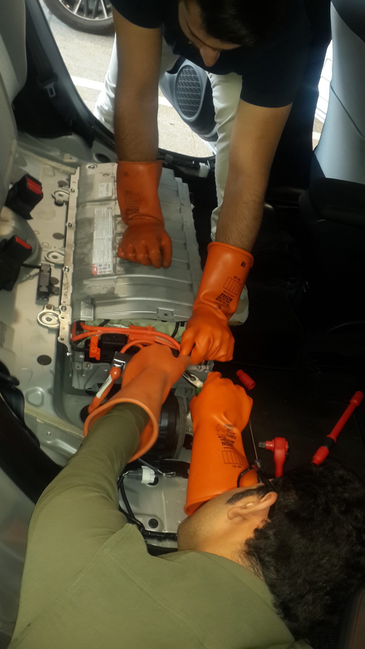 Hybrid course Toyota Training Center