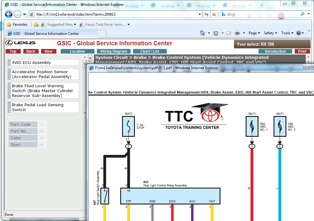 Toyota and Lexus Electrical Wiring Diagram (EWD) Course – Toyota
