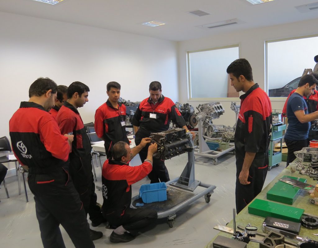 Technical courses Toyota Training Center